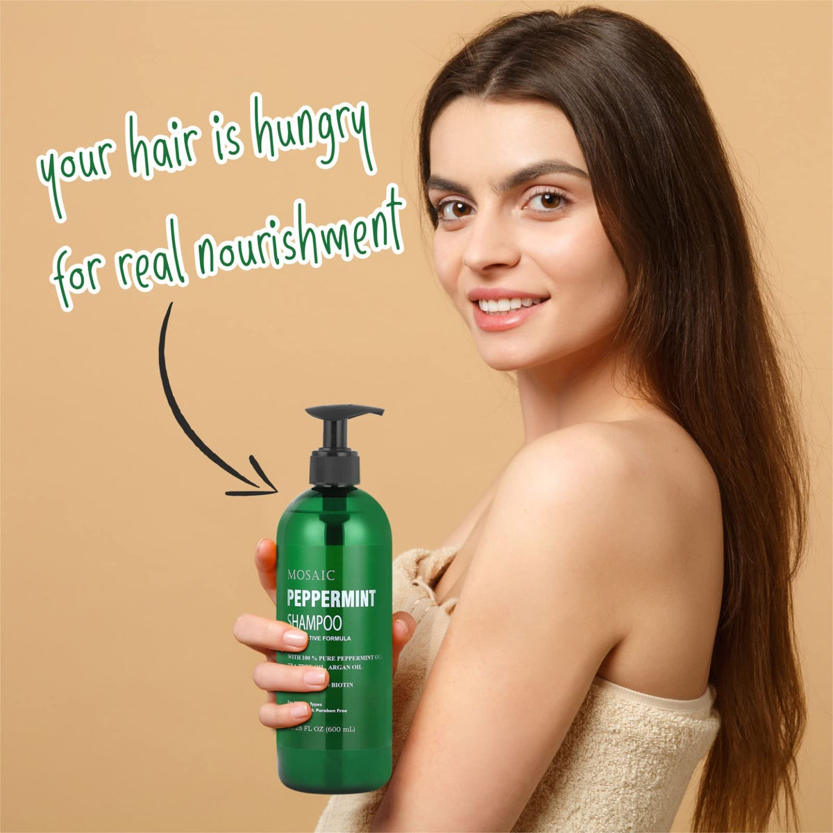 AnatoliaDaphne applied in salon-style setting to demonstrate professional-feel benefit