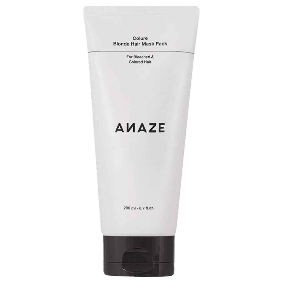 ANAZE Colure bottle front packaging showing label and benefits