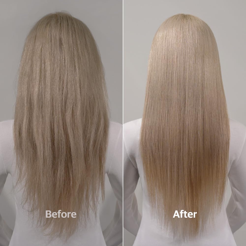 ANAZE Colure applied to wet hair demonstrating even coverage and repair