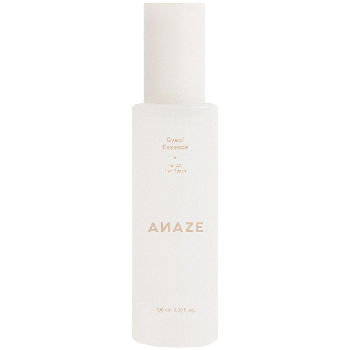 ANAZE front packaging showing bottle and elegant woody fragrance benefit