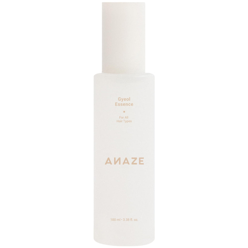 ANAZE front packaging showing bottle and elegant woody fragrance benefit