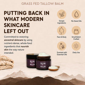 Ancestral Supplements whipped tallow texture close-up illustrating creamy spreadability