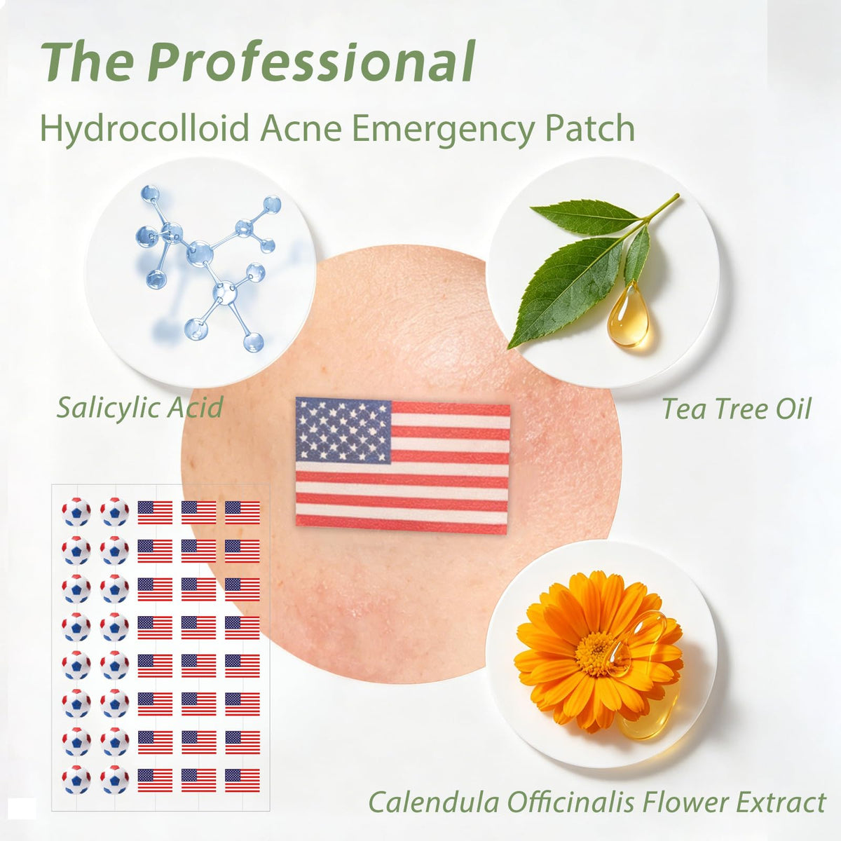Anchiray close-up of hydrocolloid texture showing absorbent, protective surface