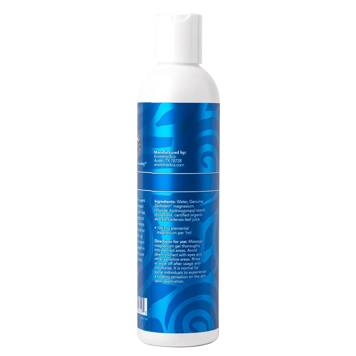 Ancient Minerals gel in massage use highlighting professional glide and muscle focus