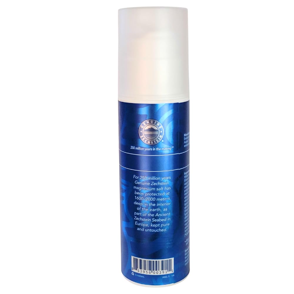Ancient Minerals lotion in use applied to forearm demonstrating hydrating, smooth skin benefit