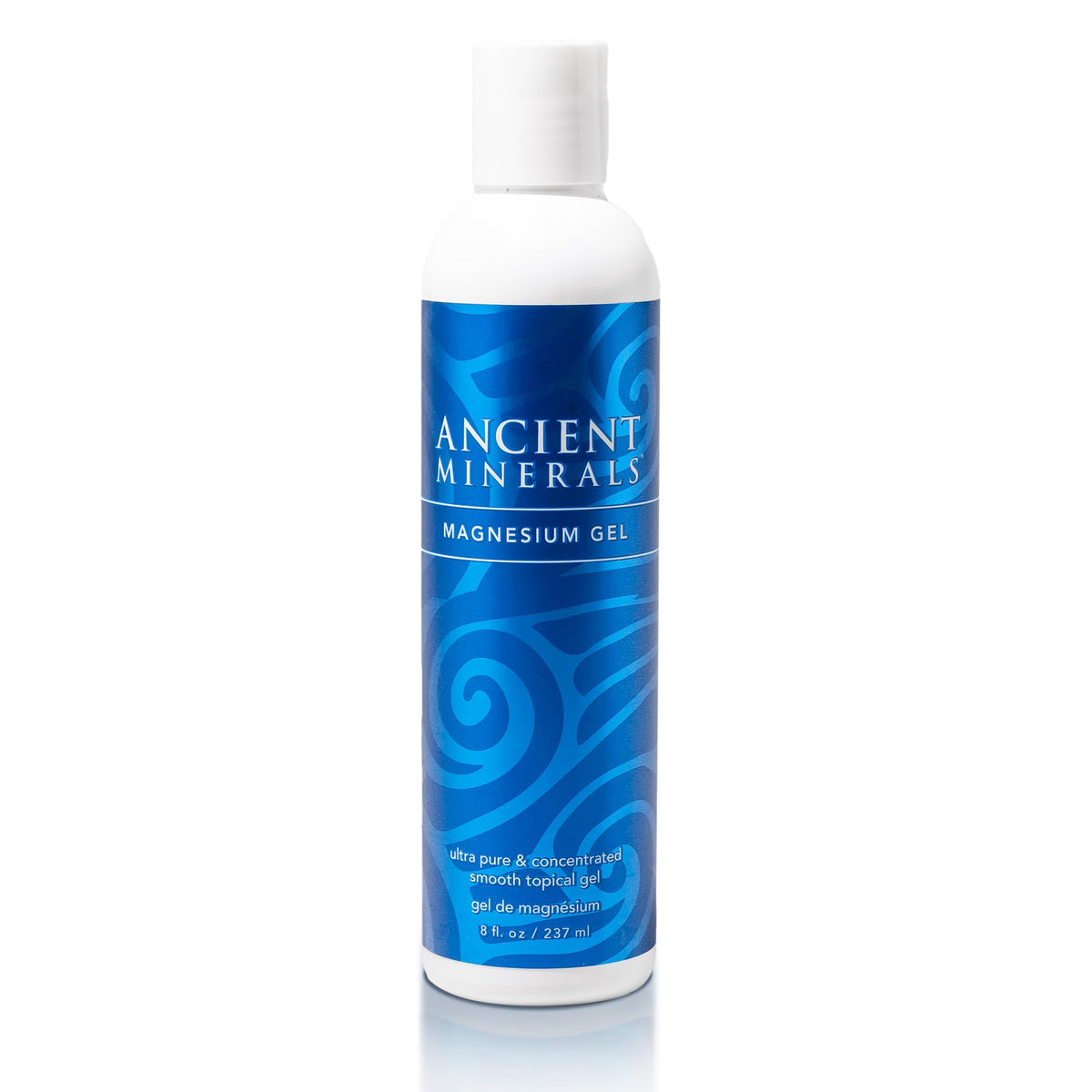 Ancient Minerals front bottle view showing packaging and clear branding benefit: recognizable product