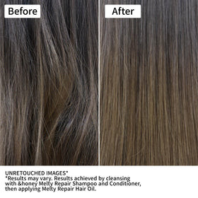 &honey oil texture drop demonstrating lightweight, non-greasy absorption