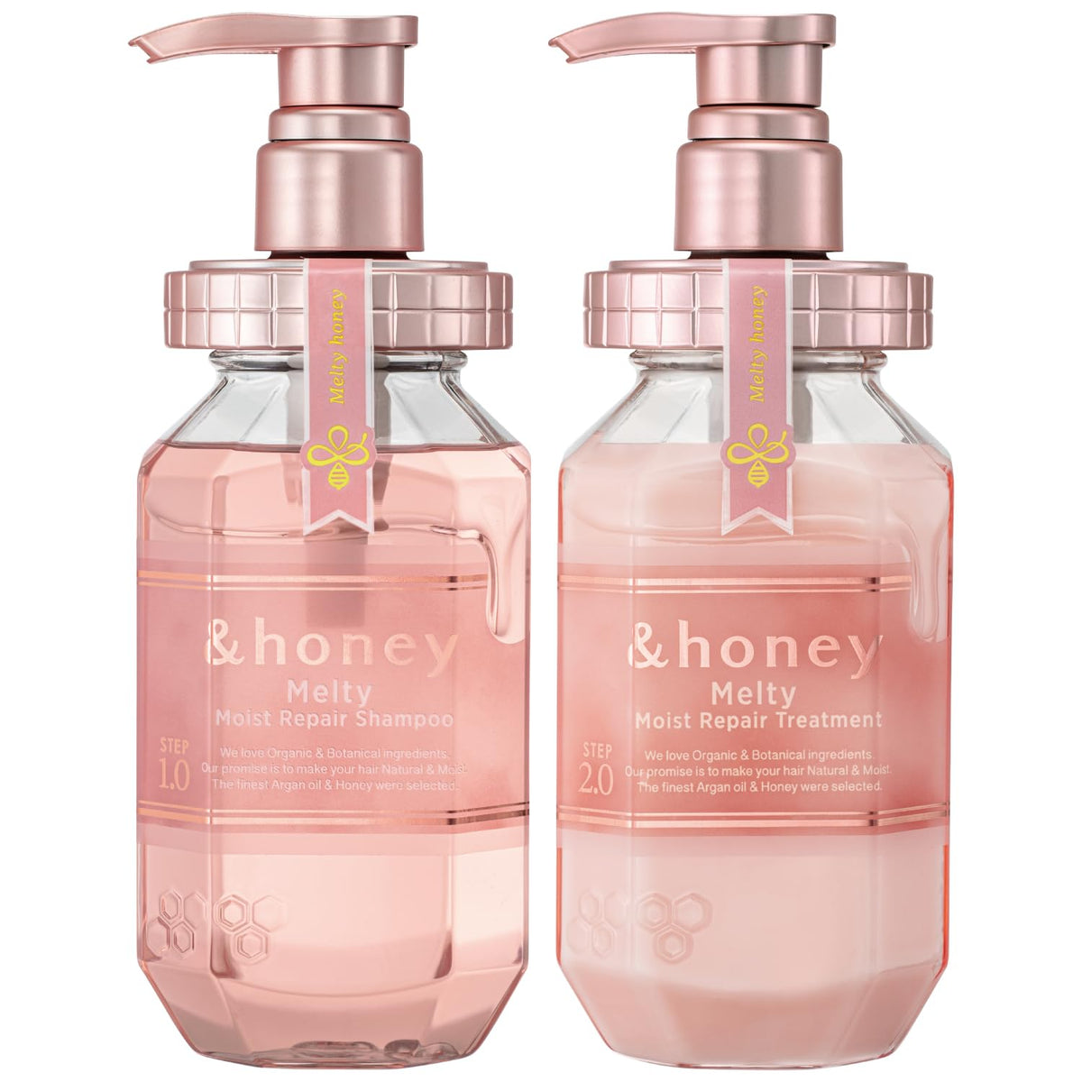 &honey set front packaging showing labels and sizes for confident purchase