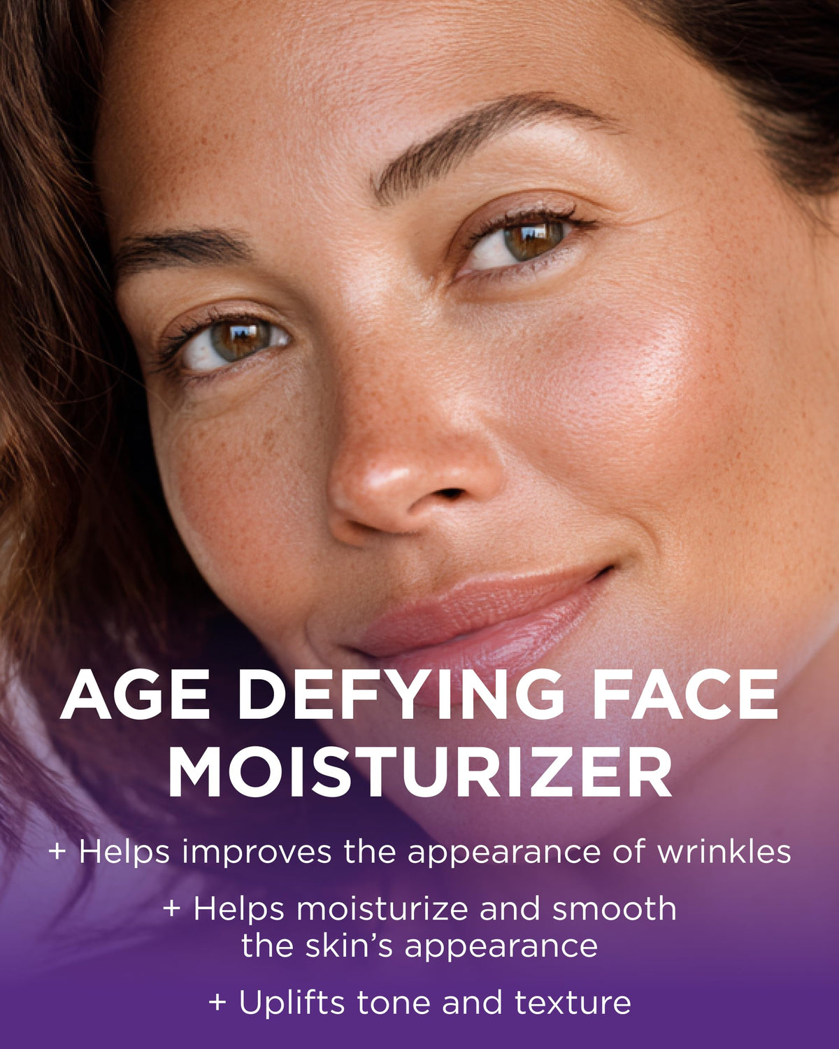 Andalou Naturals close-up cream texture highlighting lightweight absorbent finish