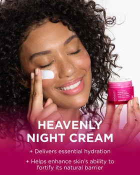 Andalou Naturals cream texture close-up highlighting rich moisturizing feel