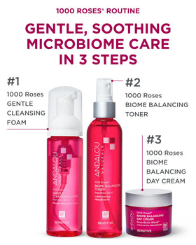 Andalou Naturals Alpine Rose stem cell extract bottle highlighting revitalization