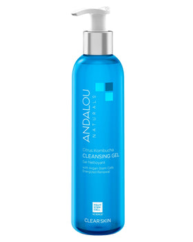 Andalou Naturals front packaging showing cleanser and citrus label, highlights gentle oil control