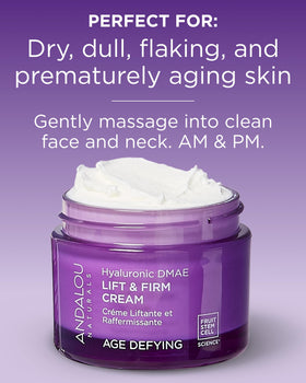 Andalou Naturals cream on hand demonstrating spreadability and quick absorption