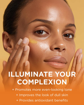 Andalou Naturals close-up droplet texture demonstrating hydrating serum absorption