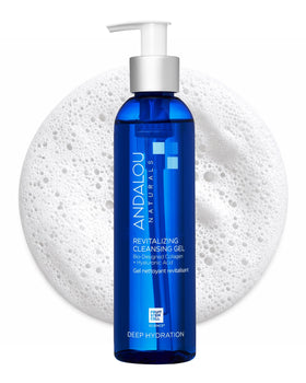 Andalou Naturals front packaging showing product benefits and clean-beauty look