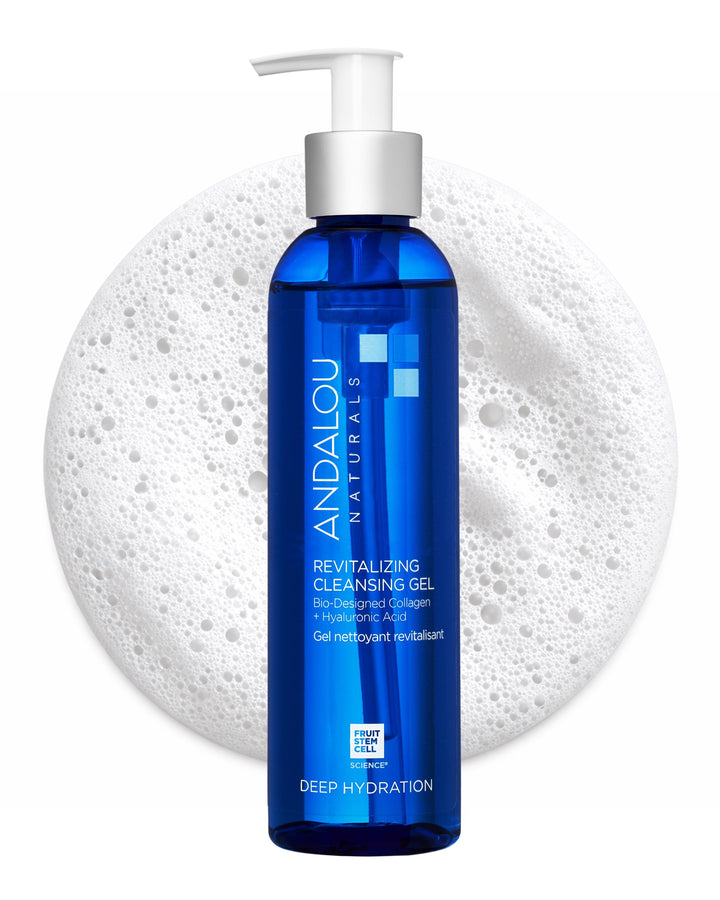Andalou Naturals front packaging showing product benefits and clean-beauty look