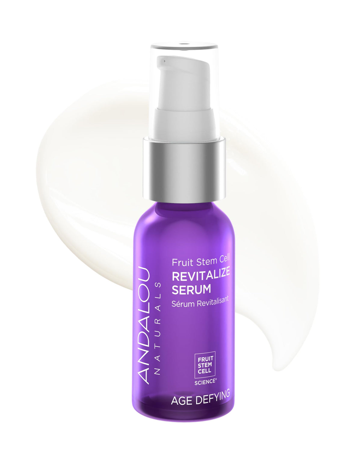 Andalou Naturals front packaging showing bottle and label for easy identification