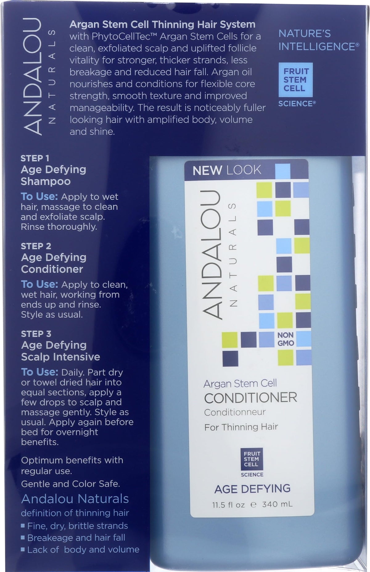 Andalou Naturals close-up of argan fruit stem cells ingredient highlighting antioxidant support