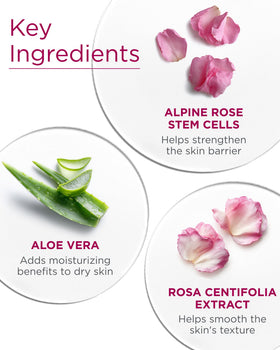 Andalou Naturals open jar with spatula showing hygienic application and smooth finish