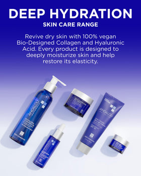 Andalou Naturals in bathroom routine setting suggesting easy morning and night use