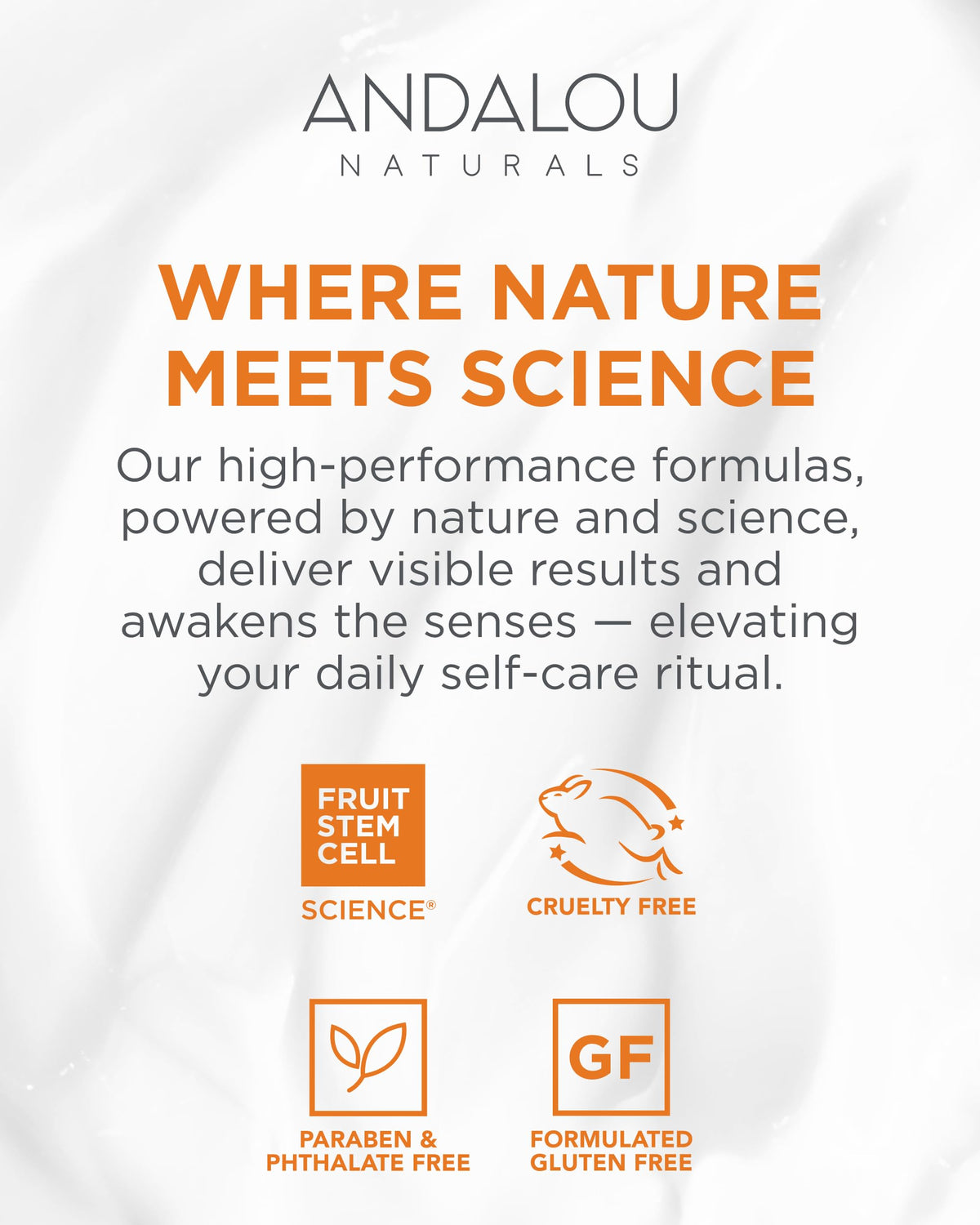 Andalou Naturals serum on vanity suggesting daily routine integration and convenience