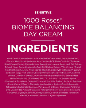 Andalou Naturals packaging label close-up showing ingredient claims and sustainability