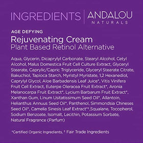 Andalou Naturals packaging showing recyclable materials and eco-conscious design