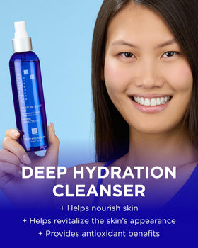 Andalou Naturals pump and cap detail for easy dispensing and controlled use