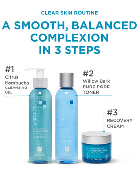Andalou Naturals foam on hand from pump, demonstrates easy lather and effective residue removal