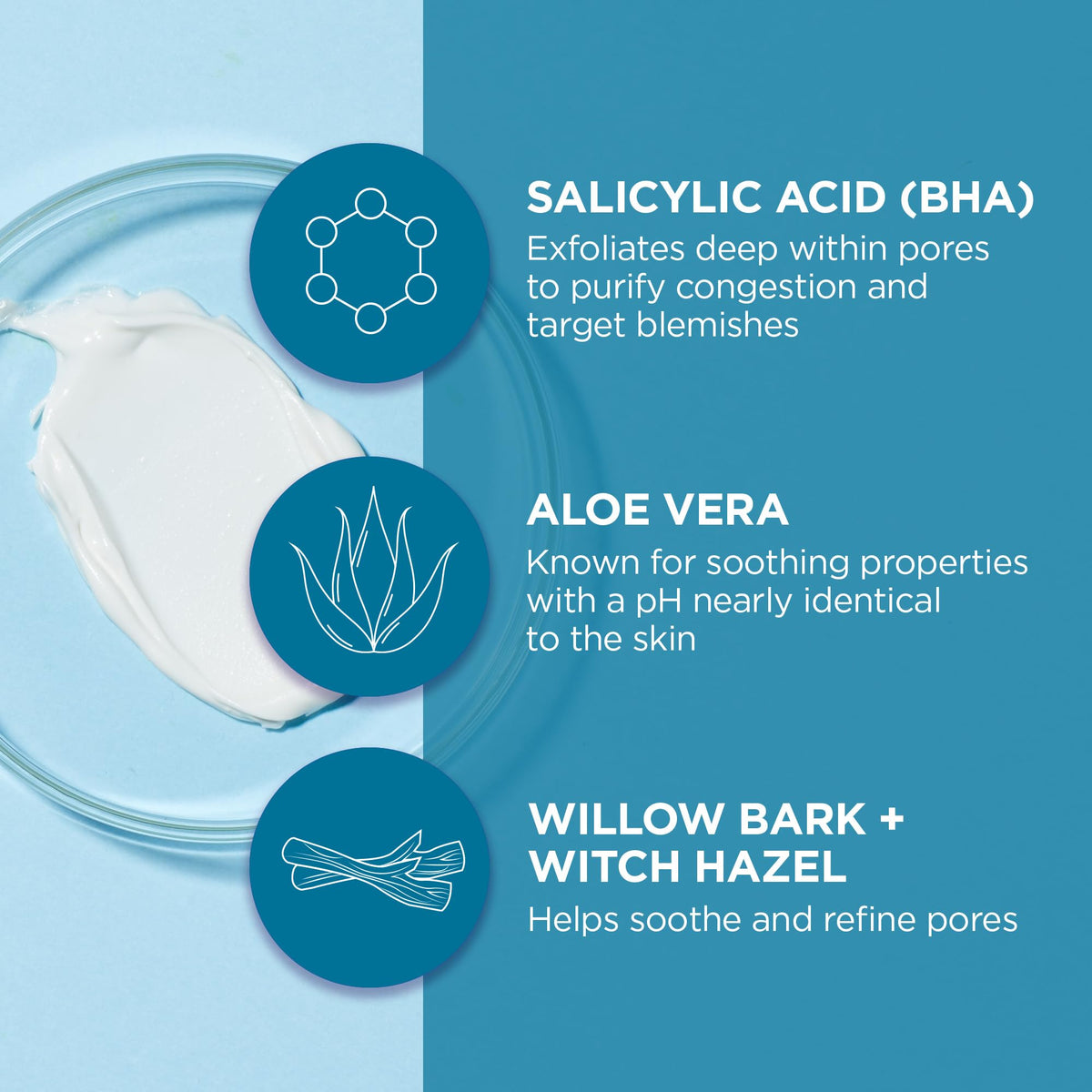 Andalou Naturals packaging label close-up highlighting key ingredients and ethical claims