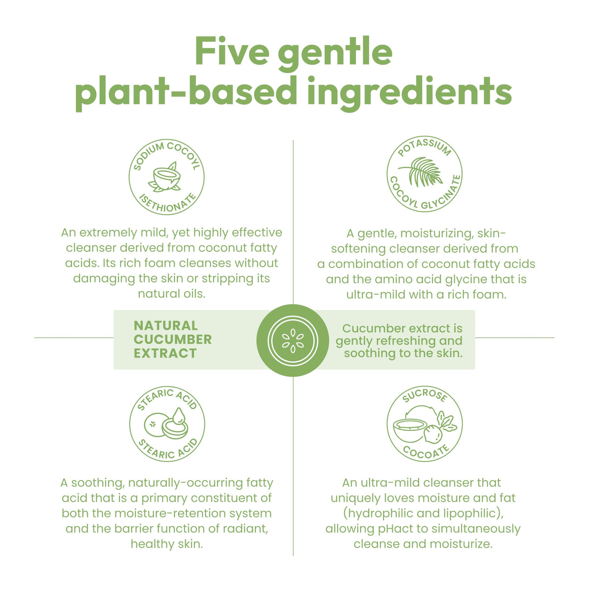 ANDREW LESSMAN label close-up listing five plant-based ingredients and pH 5.7 benefit