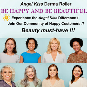 Angel Kiss protective case and accessories organized for safe storage