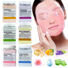Angeland mask in home spa setting showing relaxing professional treatment