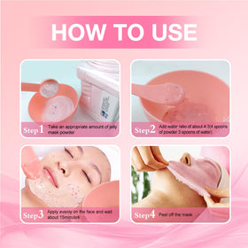 Angeland peeling mask edge showing clean peel-off removal for gentle exfoliation benefits