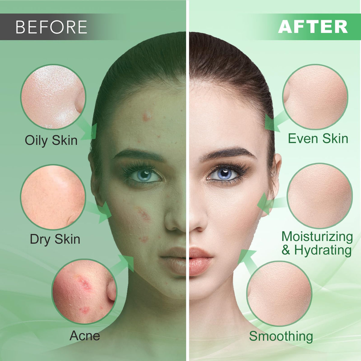 Angeland peeling away gel detail highlighting gentle exfoliation and glow