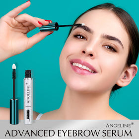 Angeline close-up of serum texture highlighting lightweight, non-greasy formula