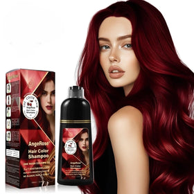 AngeRose front packaging showing wine red 400ml bottle and benefits