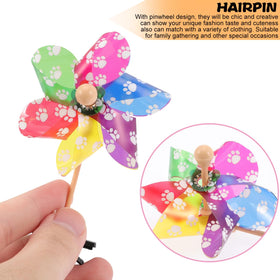 Angoily clip in child's hair demonstrating secure hold and cute style