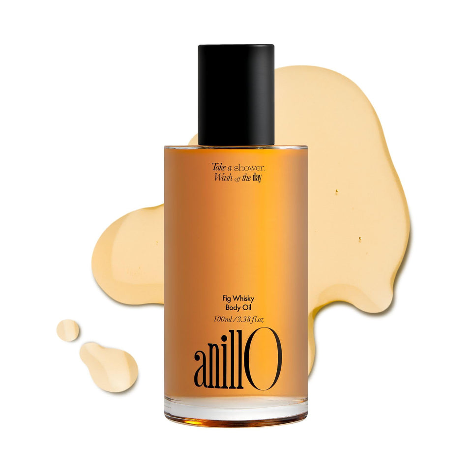 ANILLO front bottle shot showing elegant packaging and quick absorption benefit