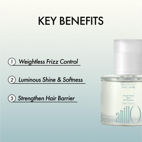 ANILLO 50ml bottle beside a credit card for compact size reference