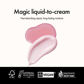ANILLO ingredients label highlighting peptides and rose water