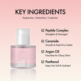 ANILLO essence texture drops on palm showing lightweight non-greasy finish