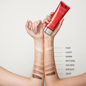 ANJOROUSA application close-up blending product for natural coverage