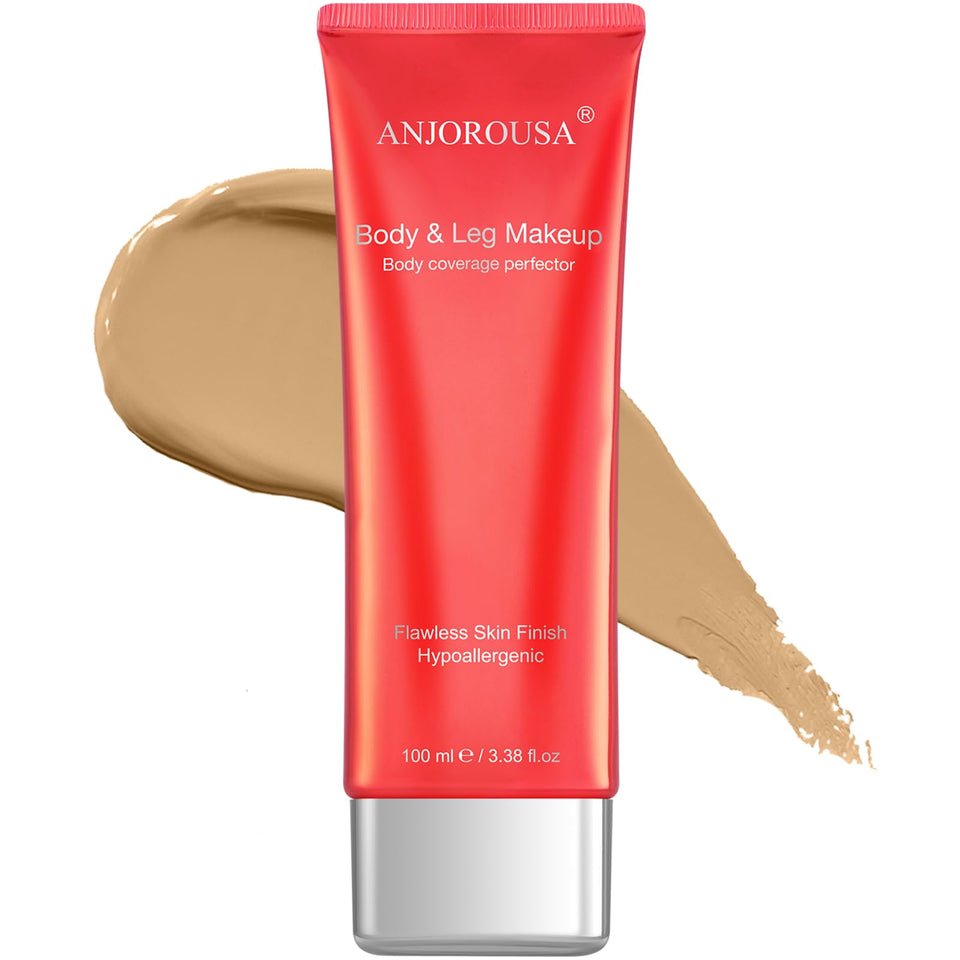 ANJOROUSA front packaging showing shade Natural-A and product benefits