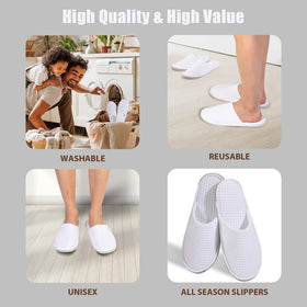 Anmerl slippers in a hotel room setting illustrating polished guest-ready use