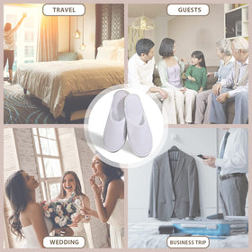 Anmerl slippers in a spa setting conveying professional guest-ready comfort