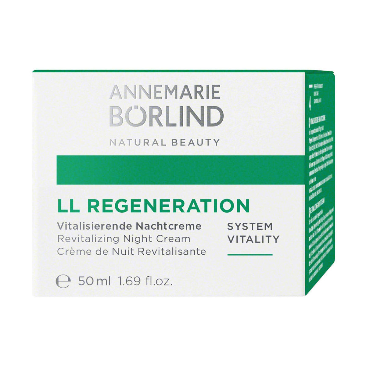 ANNEMARIE BÖRLIND cream texture close-up showing smooth consistency for deep hydration