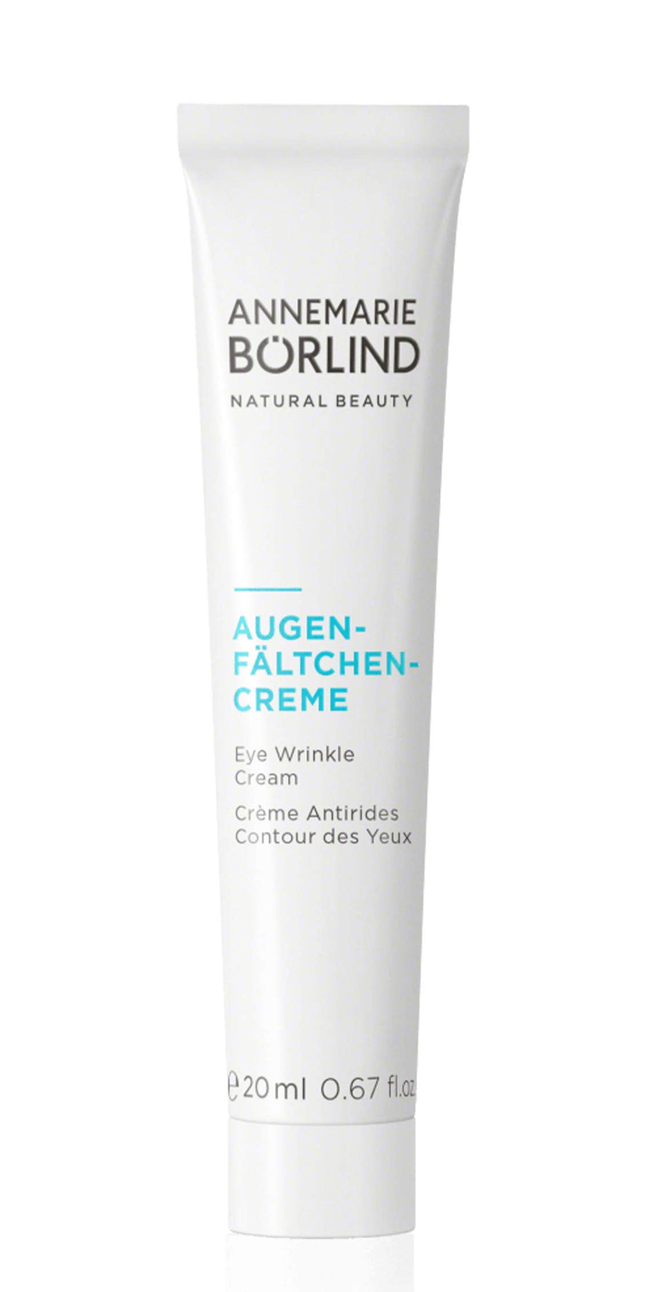 ANNEMARIE BÖRLIND front jar shot showing label and compact packaging benefit: clarity