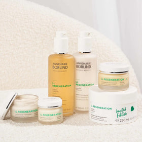 ANNEMARIE BÖRLIND boxed packaging highlighting sustainable manufacturing origin