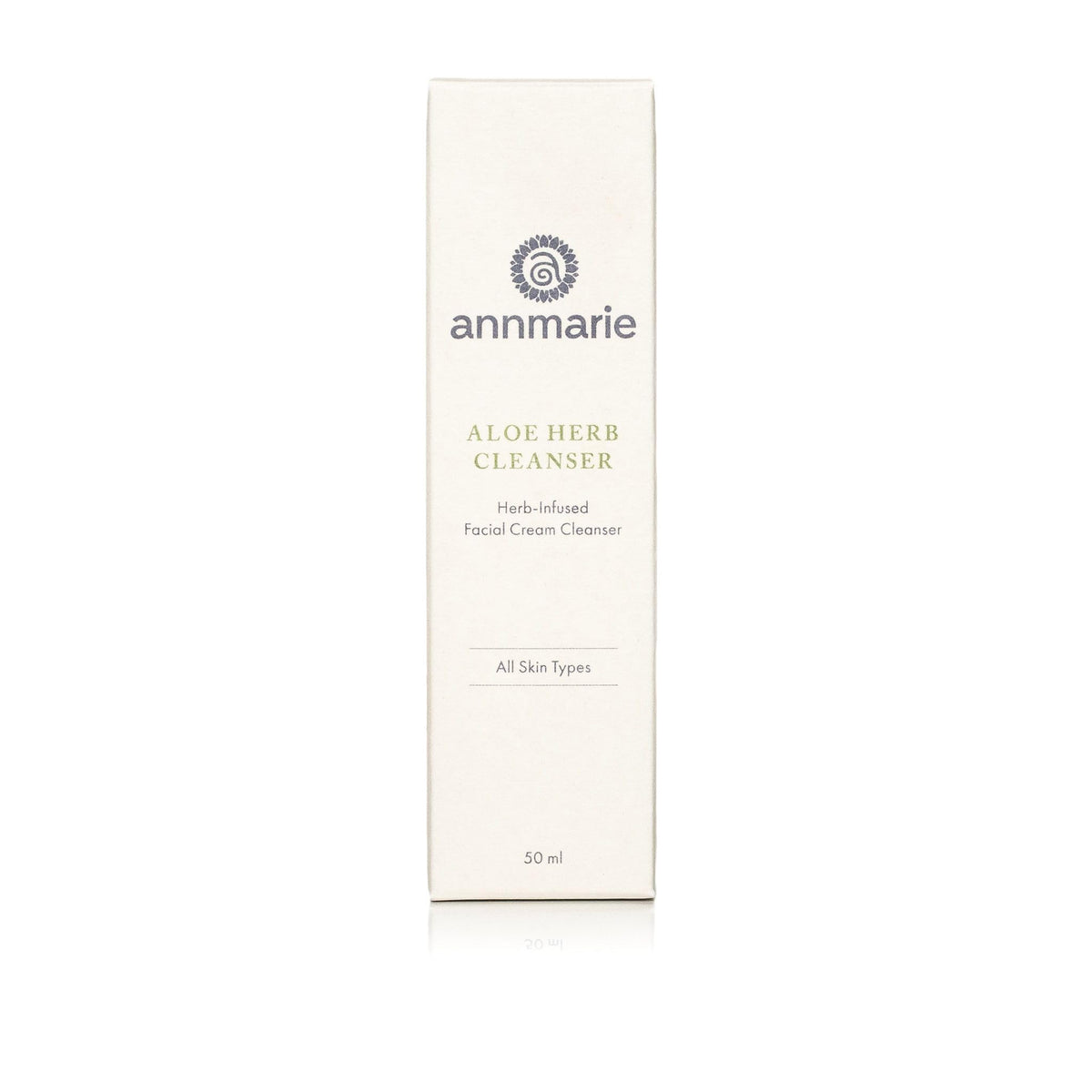 annmarie product on bathroom shelf showing calming skincare ritual